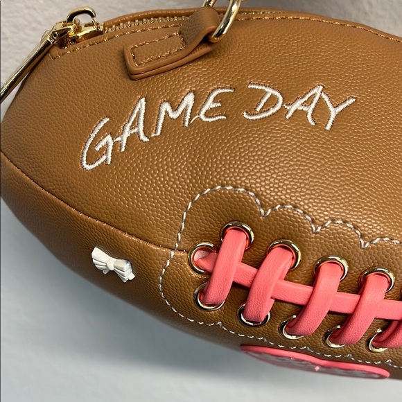 Betsey Johnson | Kitsch XOTOSS Football Bag 🏈 🎀 - Picture 9 of 16